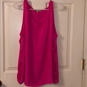 Boutique hot pink tank